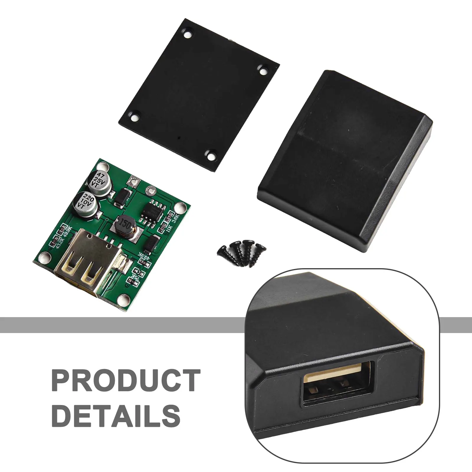 Фото Солнечная панель Power Bank USB-контроллер напряжения зарядки 5 В, постоянный выход напряжения, совместимый со смартфонами, планшетами, камерой №4