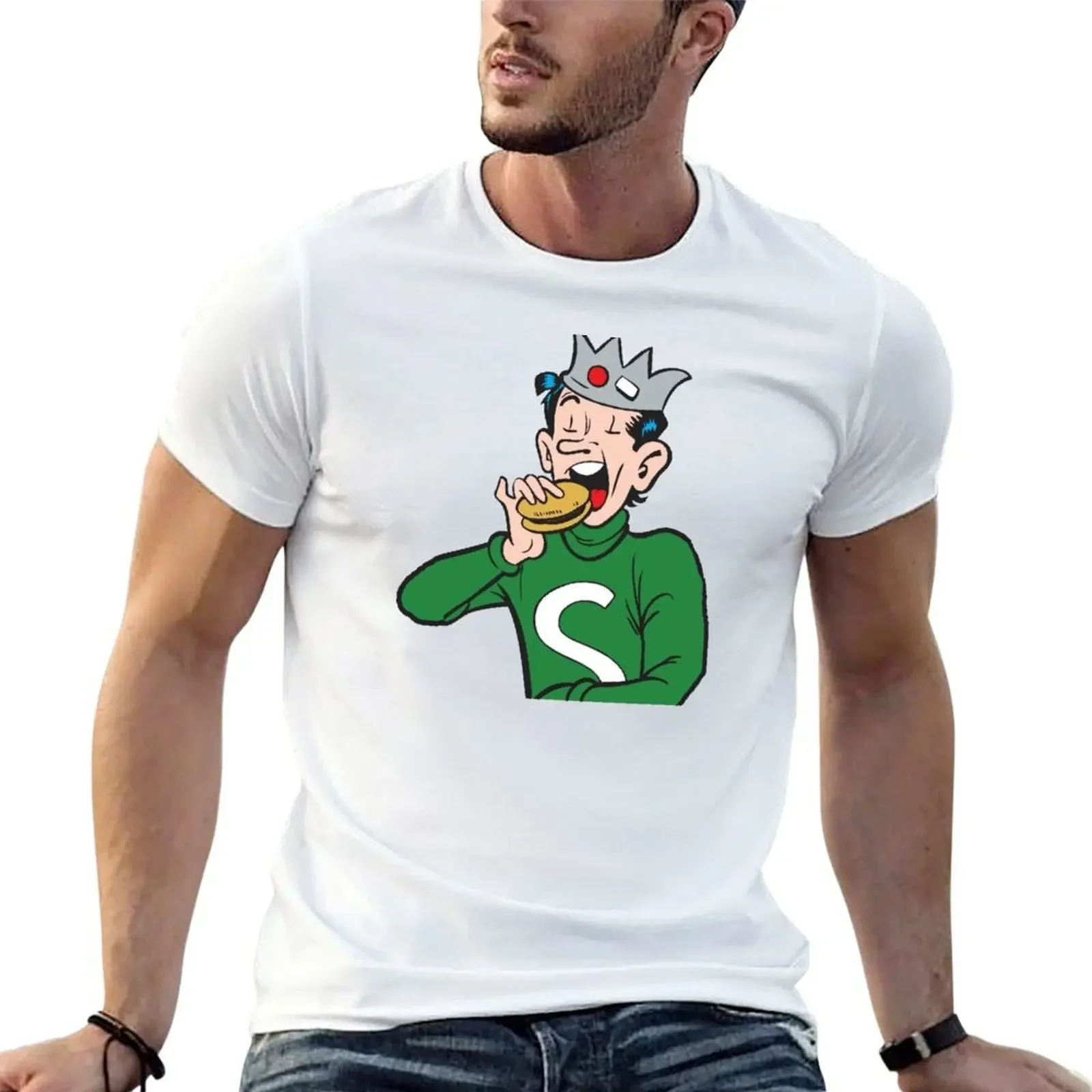Футболка Jughead, спортивные рубашки для фанатов, футболка с рисунком, винтажные футболки, футболка с аниме, футболки-тяжеловесы для мужчин