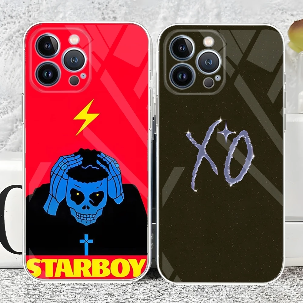 Чехол для телефона The Weeknd Starboy Pop Cantor Xo для IPhone 15 14 16 12 13 11 Pro Max Couple Mini X XR XS 7 8 Plus Hot Transparent Co