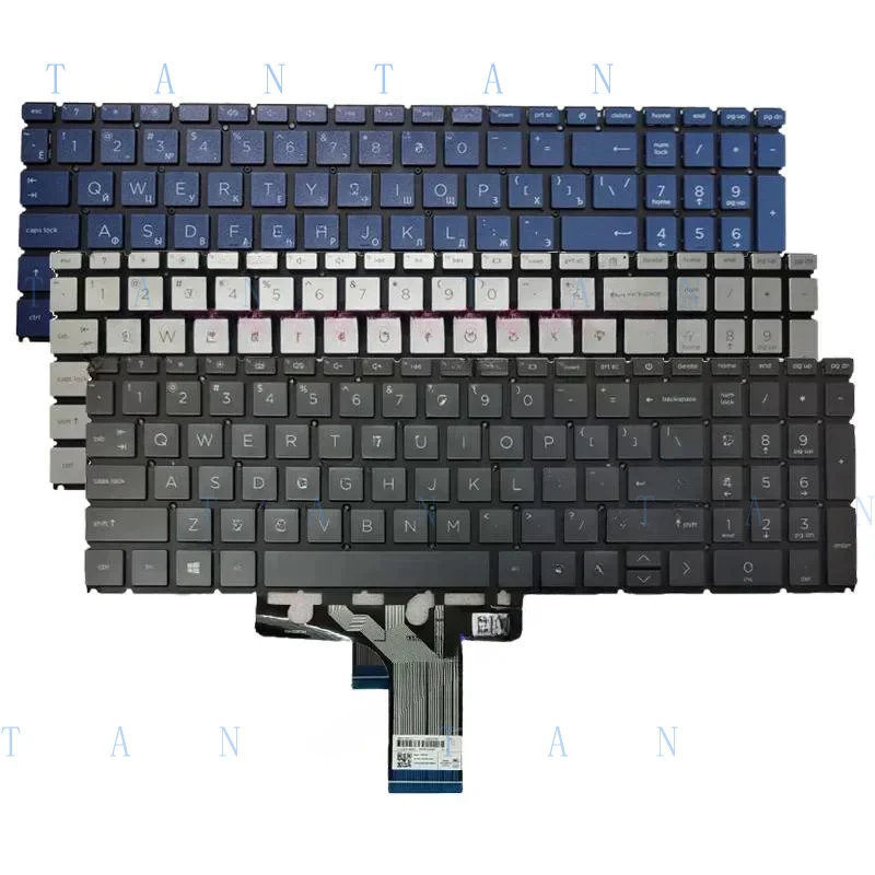 НОВИНКА для HP Pavilion 15-EG 15-EH TPN-Q246 TPN-Q245 США/российская клавиатура ноутбукаT.T