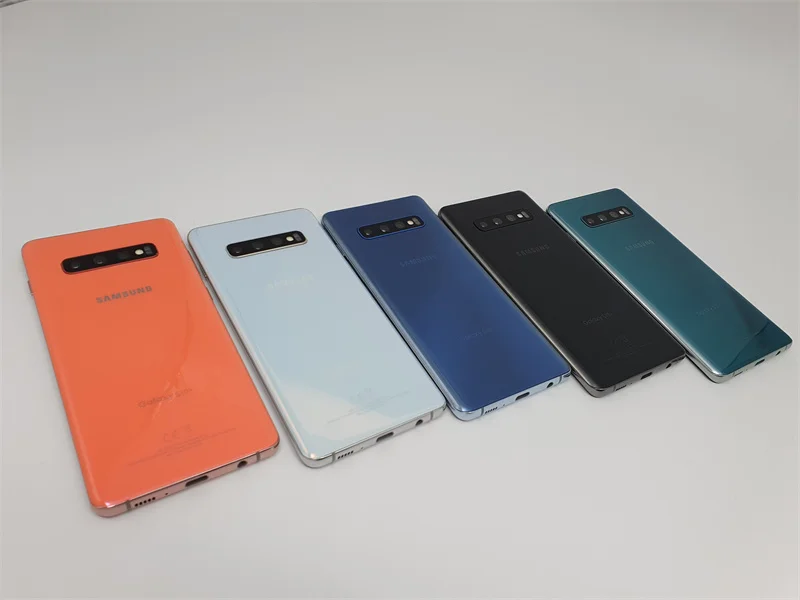 Фото Оригинальный мобильный телефон Samsung S10, двойная SIM-карта, G973FD, G973F/D, 16 МП и 12 МП, 8 ГБ ОЗУ, 128 ГБ ПЗУ, NFC №4