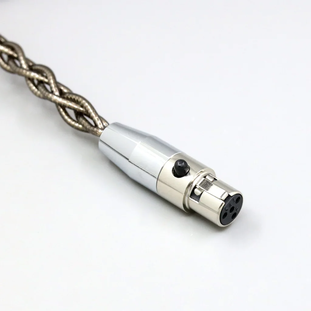 Кабель для наушников Palladium Graphene Gold для наушников AKG K371BT Beyerdynamic DT177x GO Pioneer HDJ-X10, чистое серебро 9254