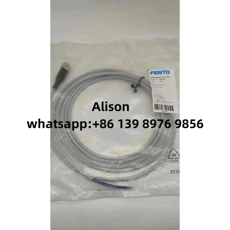 FESTO 541363 NEBU-M12G5-K-2.5-LE3