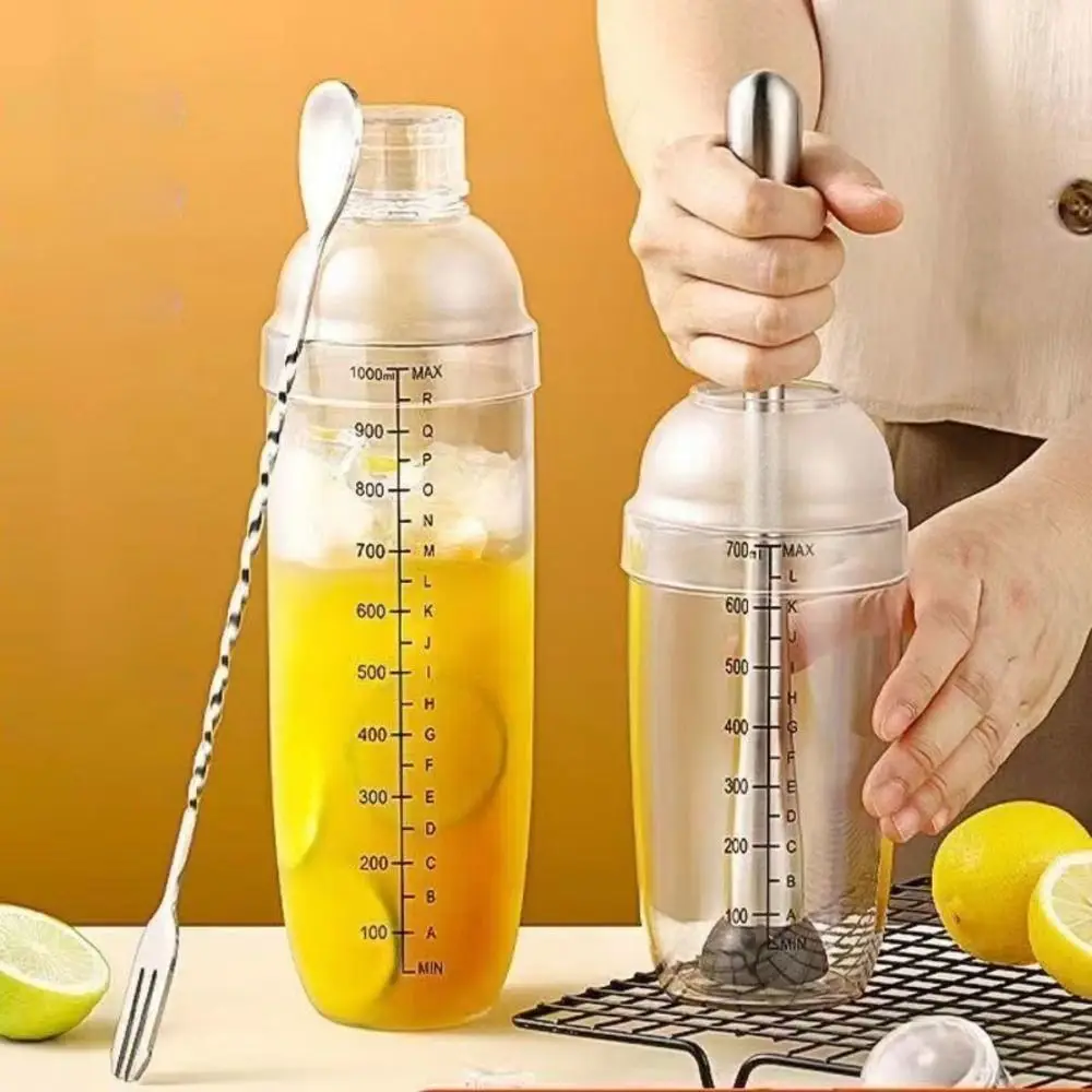 Фото 500/700/1000 мл чашка для миксера для коктейлей, не содержащая BPA, сломанное мороженое, напиток, ручной миксер, герметичный портативный набор чашек для коктейлей №5