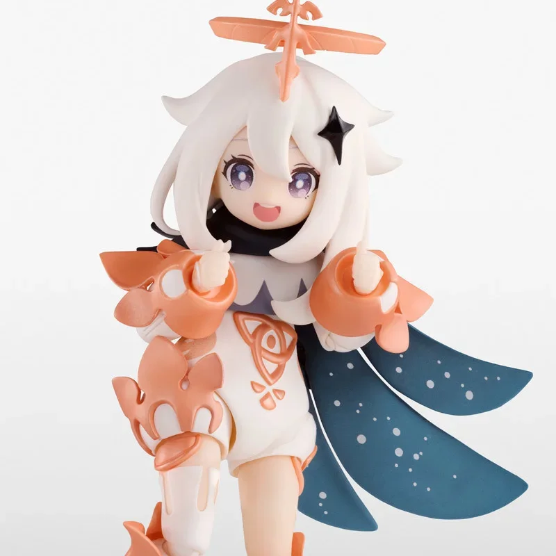 Фото В наличии Bandai Original S.H.Figuarts SHF GENSHIN IMPACT PAIMON аниме фигурка модель готовая игрушка в подарок для детей №3