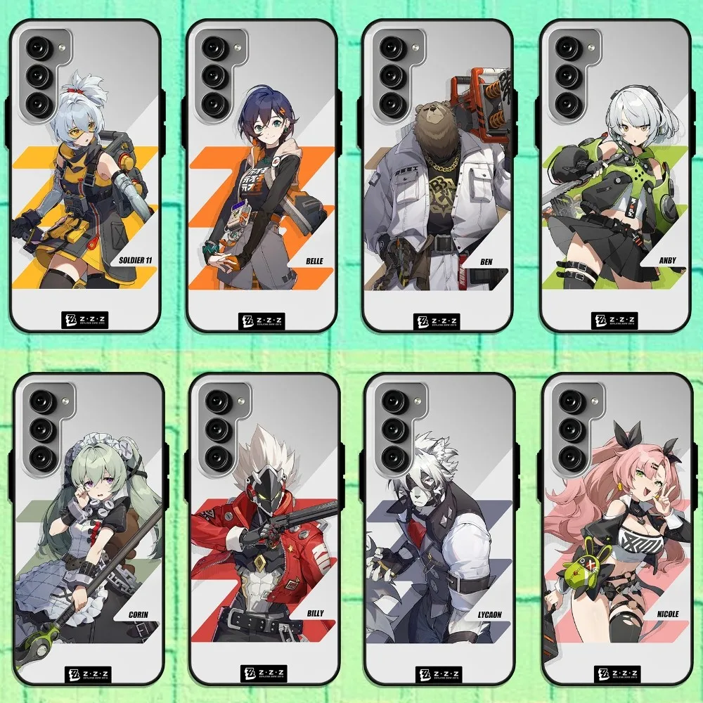 Чехол для телефона Game Zenless Zone Zero для Samsung Galaxy S22 S23 S24 S30 Note 20 10 Plus Lite FE ULTRA
