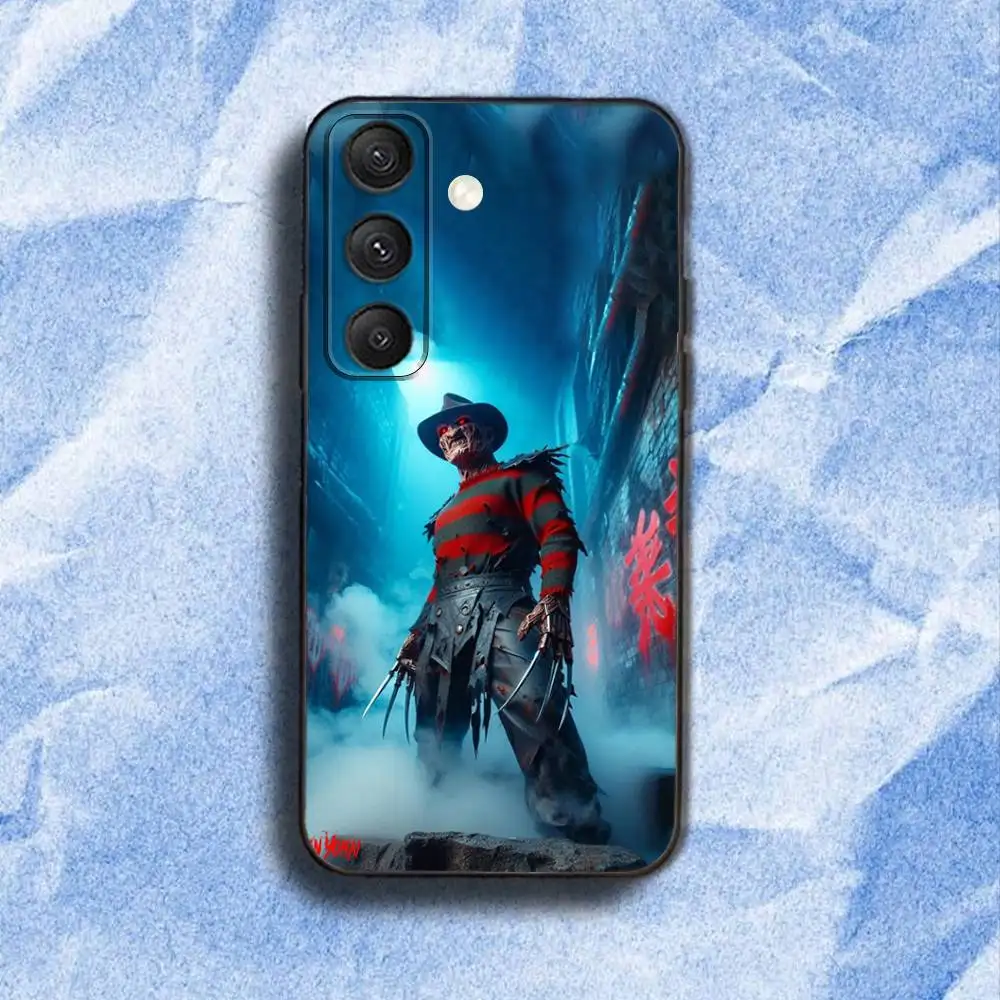 Фото Чехол для телефона Freddy H-Horror-s KruegerS для Samsung S 25,24,23,22,30,21,10,9,Ultra,Plus,Lite,FE,4,5G, черный мягкий чехол №3