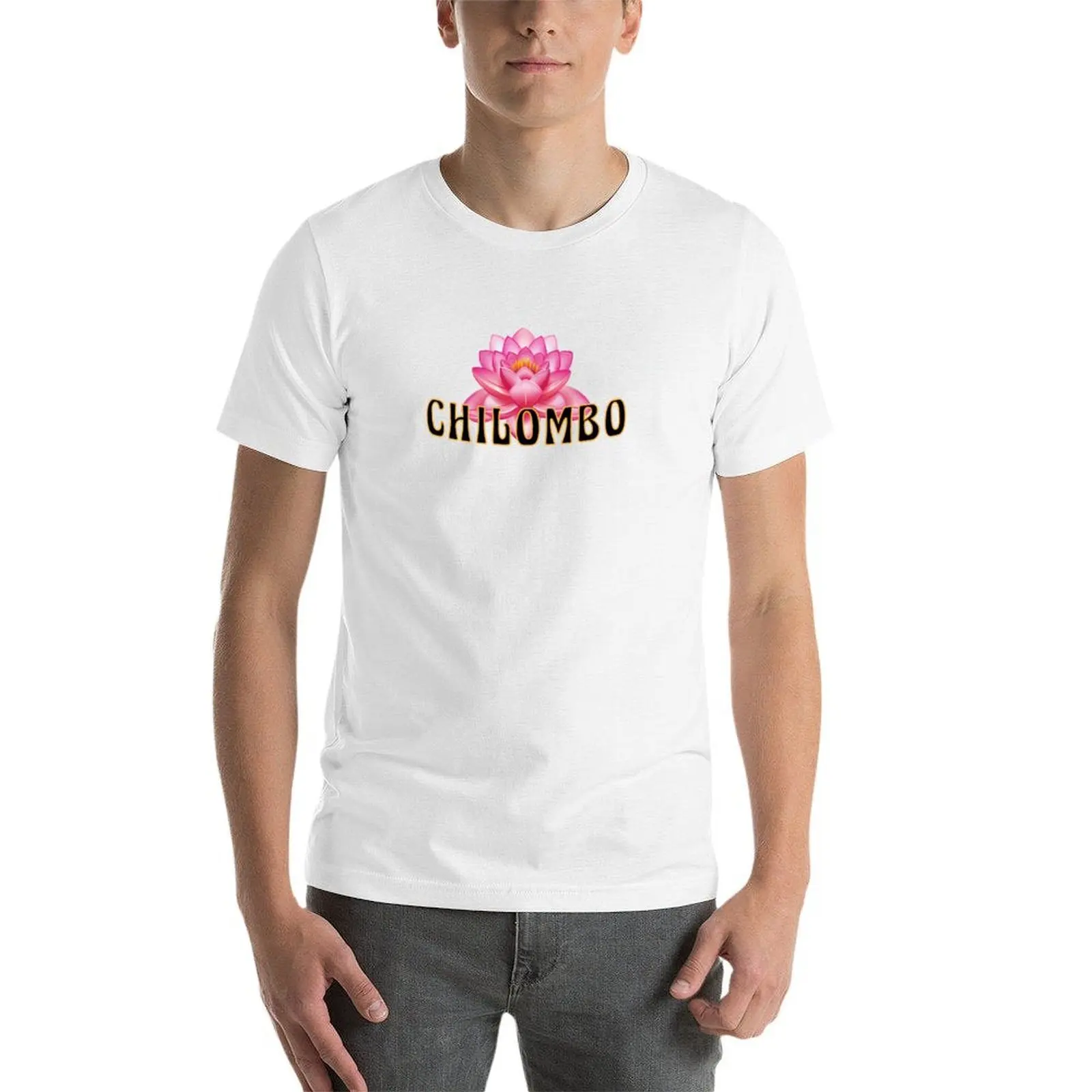 Фото Футболка CHILOMBO, хлопковая футболка, мужская футболка из 100% хлопка №4