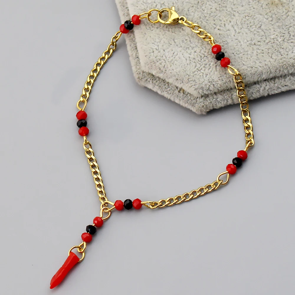 Модное ожерелье Pulsera De Azabache Bebe с наполнителем Lucky Hand, детское ожерелье, браслет-азмаш, ювелирные изделия для женщин и девочек, очаровательные подарки