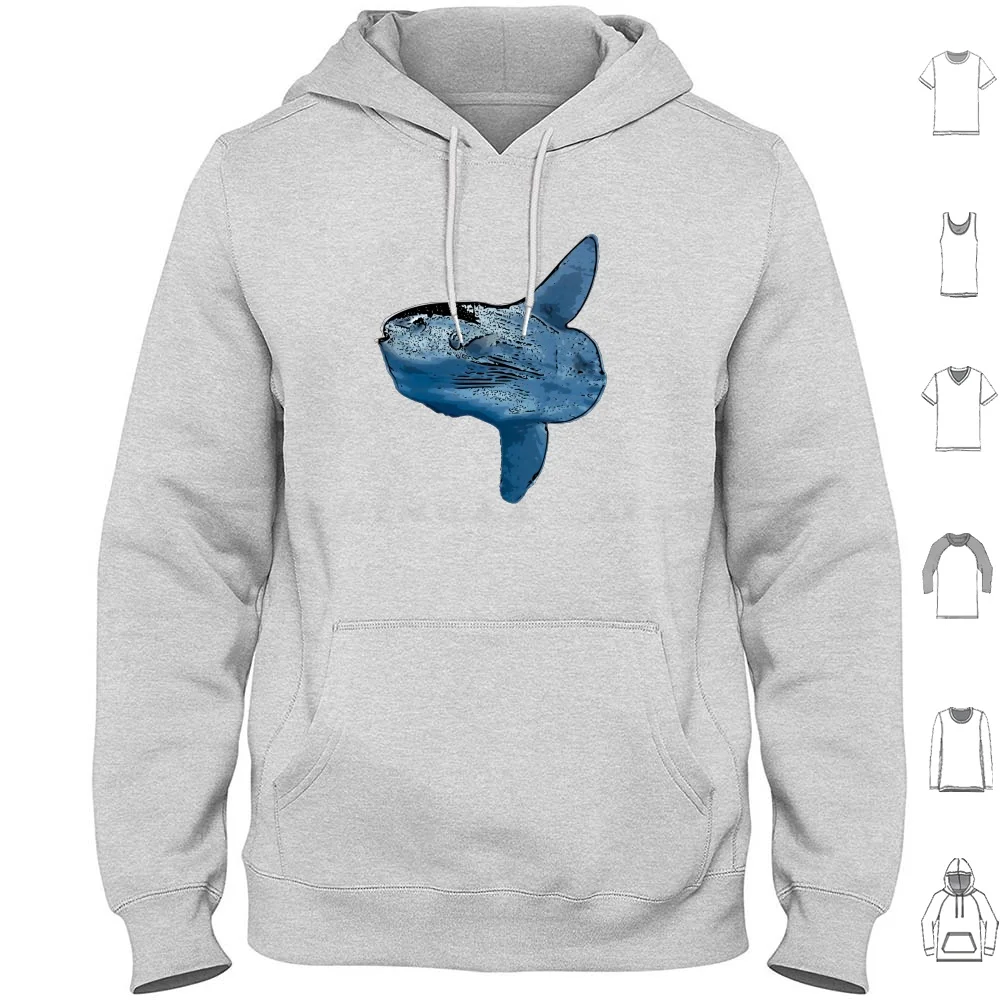 Mola Mola Ocean Sunfish Черные толстовки альтернативного дизайна с длинным рукавом Mola Mola Mola De Panama Panama Fish Ocean