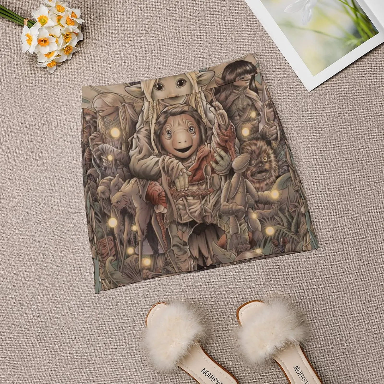 Фото Женская юбка Return To Thra Эстетические юбки Новая мода Короткие юбки Age Of Resistance Thra Brea Deet Jim Henson Hup Podling №5