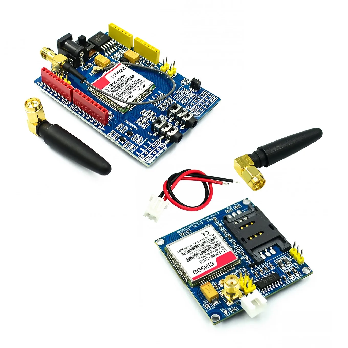 SIM900 GPRS/GSM Защитная макетная плата четырехдиапазонный модуль для Arduino