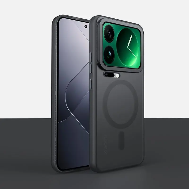 Фото Чехол для MI Xiaomi 17 Pro Max, модный легкий марлевый чехол Dunjia, магнитный акриловый, приятный для кожи чехол с защитой от падения для MI 17 Pro Max №5