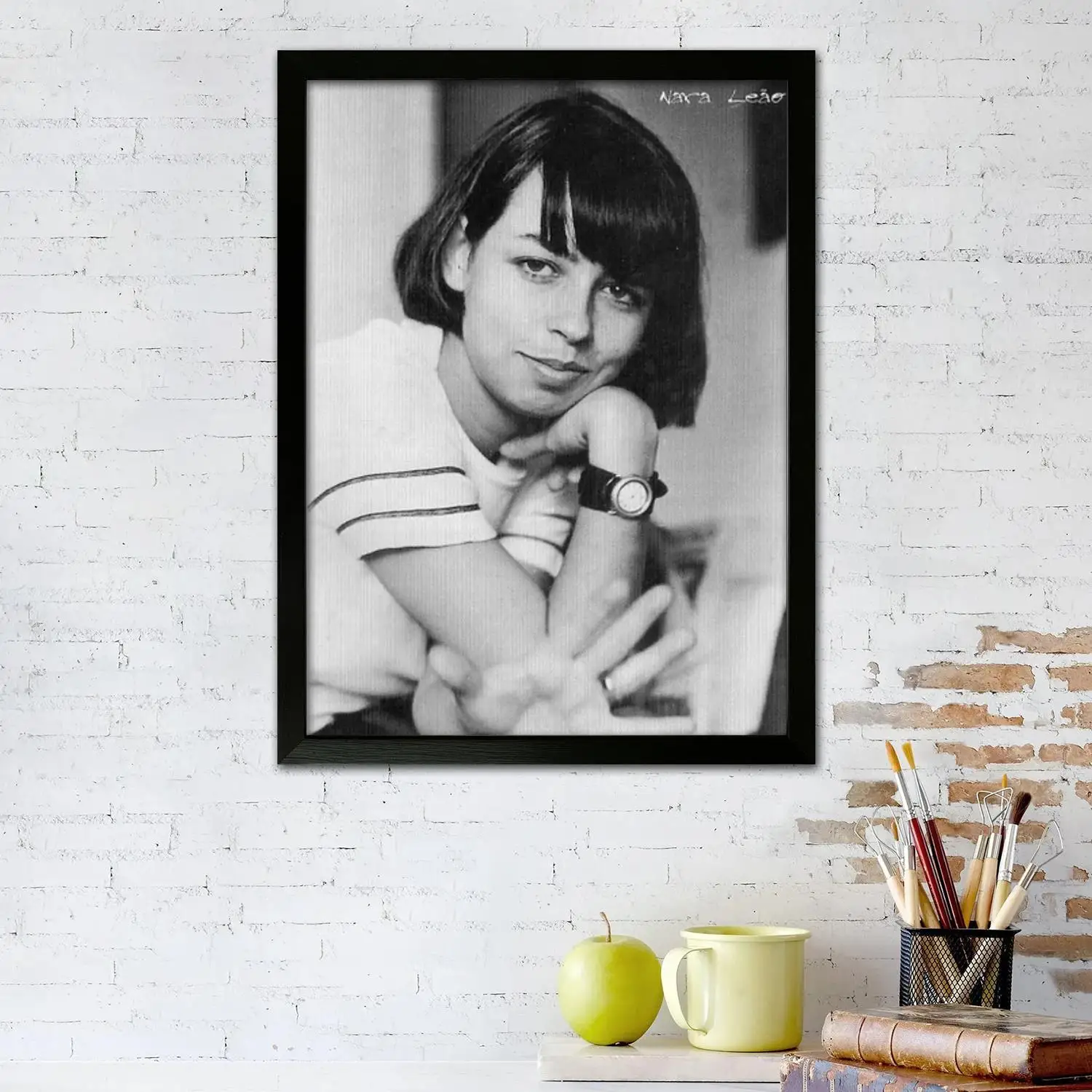 Фото Плакат на холсте astrud gilberto, настенное искусство, печать с изображением, современная семья, декор для спальни, постеры, декоративная живопись №2