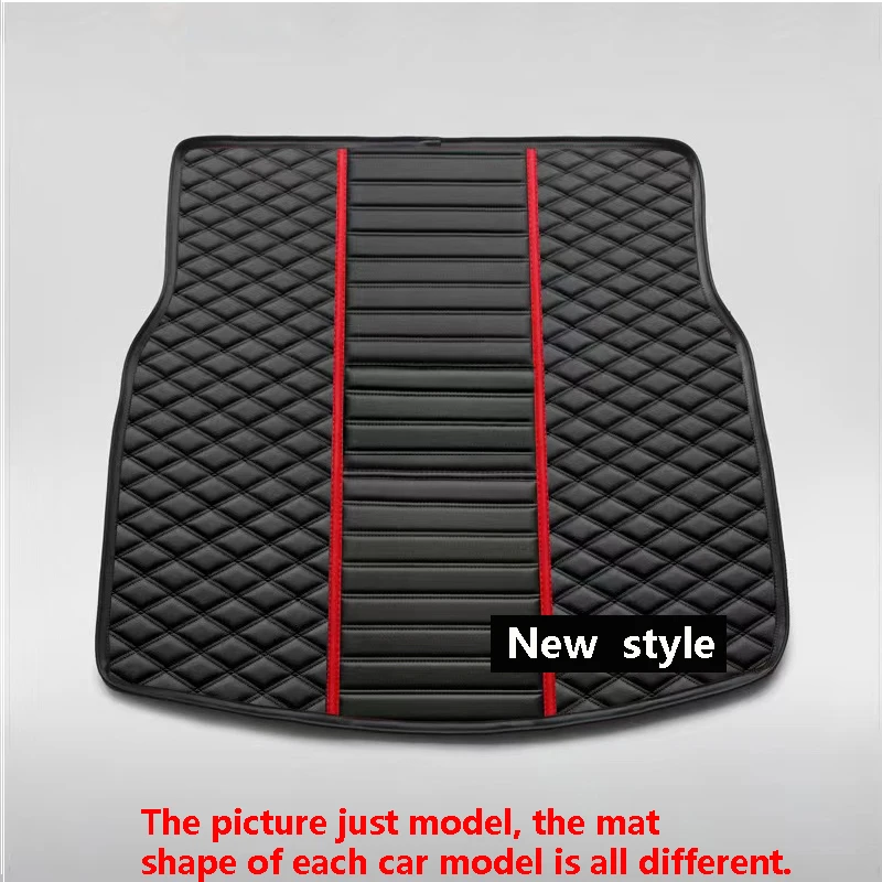 Фото Автомобильные коврики для Mitsubishi Montero Outlander Airtrek CU ZE ZF 2001 ~ 2006, кожаные коврики, коврики, автомобильные аксессуары 2002 2003 №5