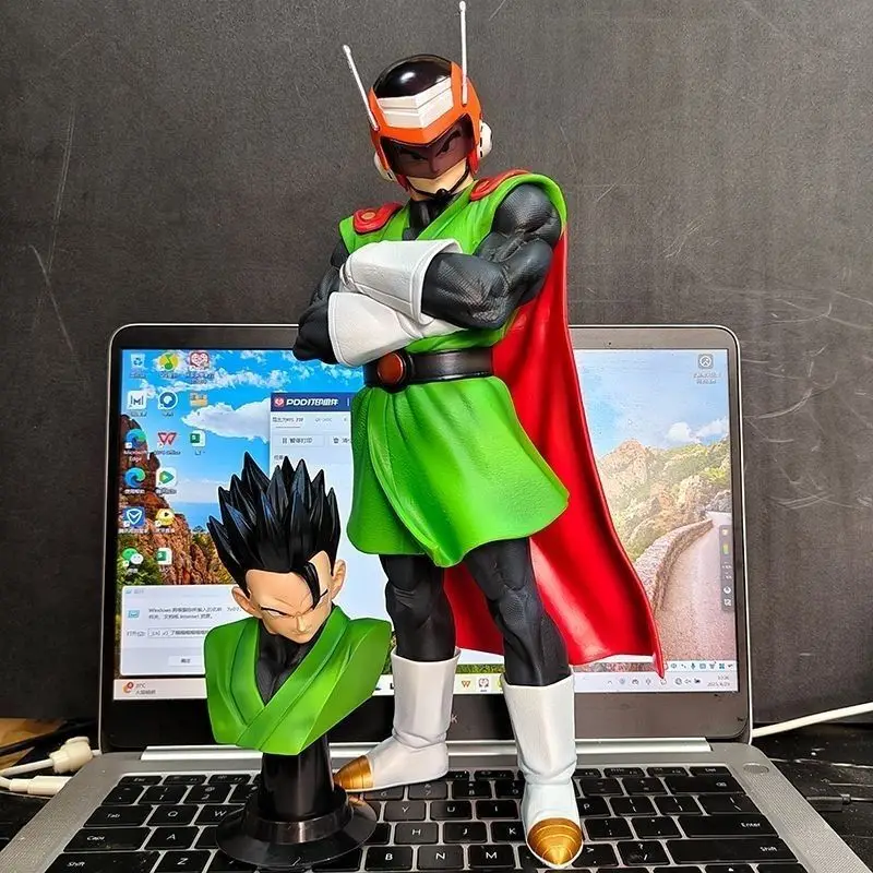 32 см аниме Dragon Ball фигурка Saiyaman Gohan Videl фигурки GK орнамент модель играть статуя игрушки