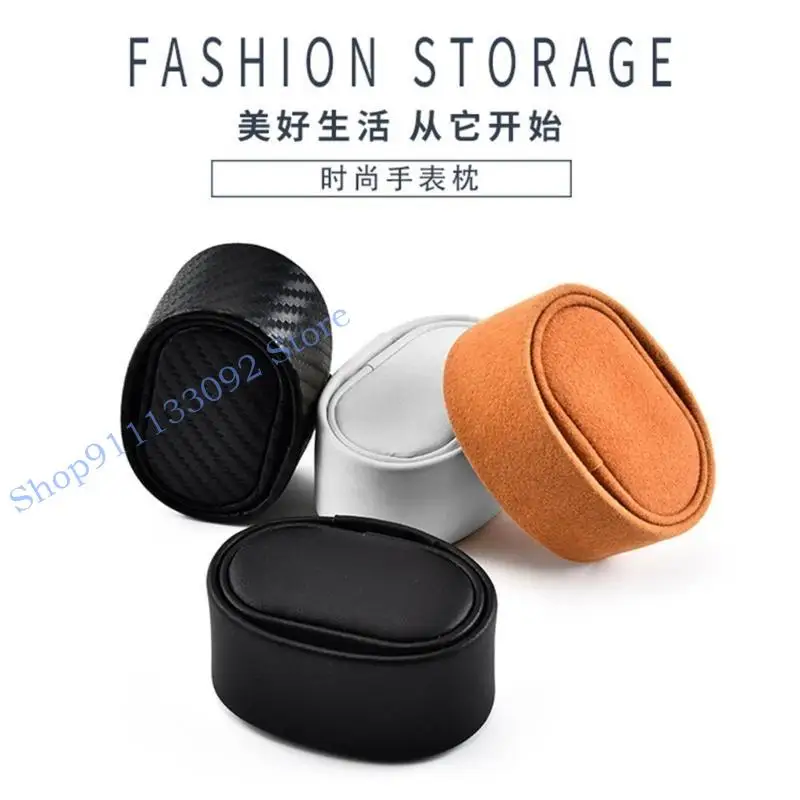 Фото H9ED Automatic Watch Winder маленькие подушки кожаные браслетные часовые часы подставка №3