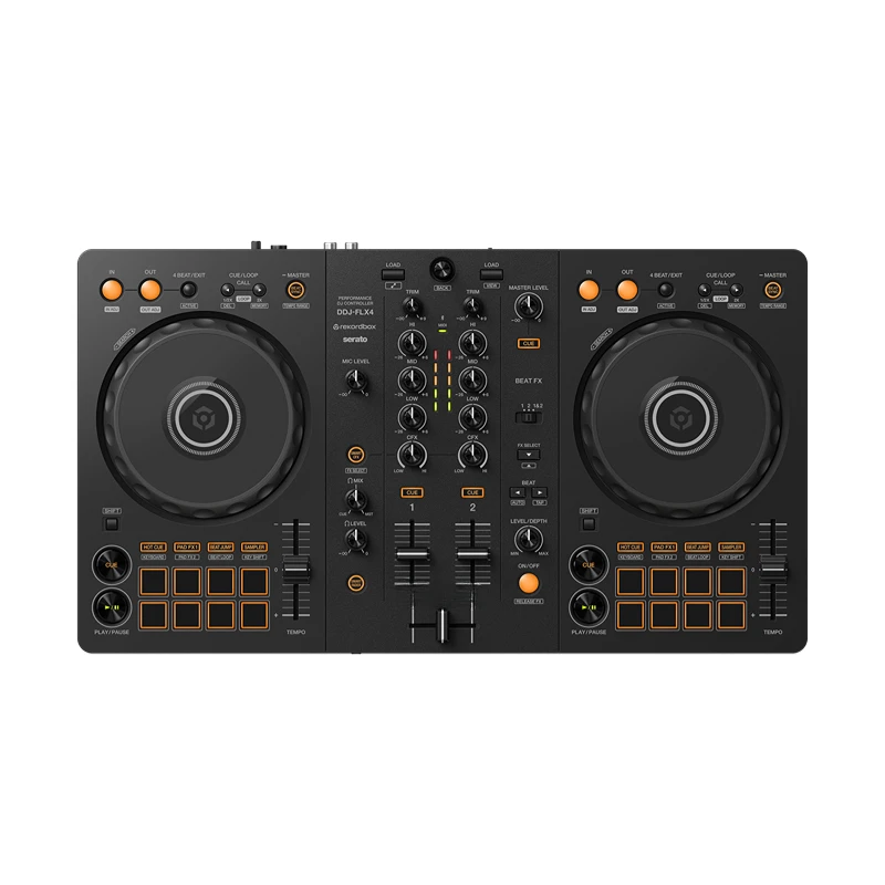 DDJ-FLX4 DJ-контроллер Mobile Disc Pioneer Disc Machine, начальный уровень для начинающих