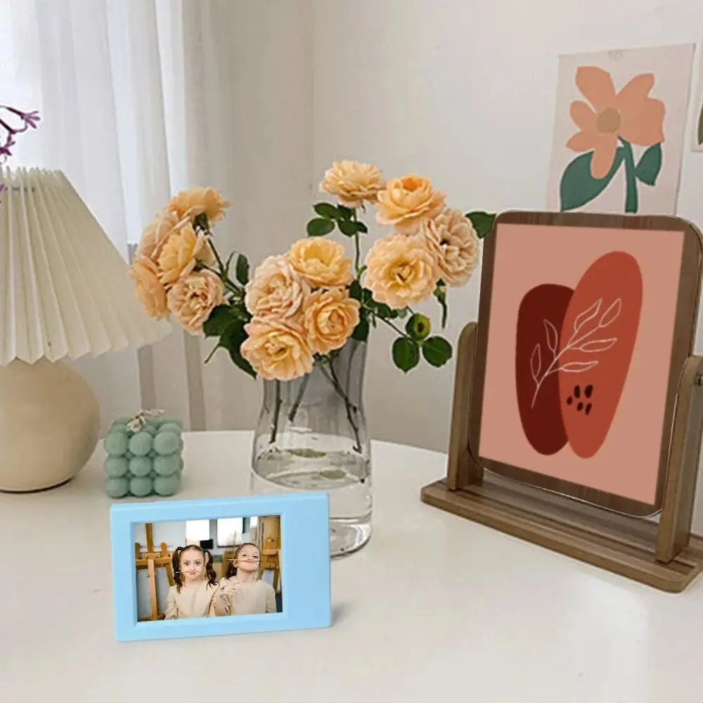Фото Fujifilm Instax mini 3-дюймовая фоторамка Art Photo Display Красочная мини-пленочная рамка Креативный декор для рабочего стола Мгновенная пленочная камера №2