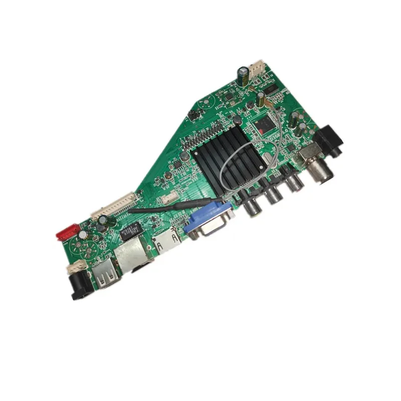Фото MSD358V5.0 WiFi 4-ядерный 512 м + 4g плата привода смарт-телевизора, материнская плата, совместимая с различными ЖК-экранами №5