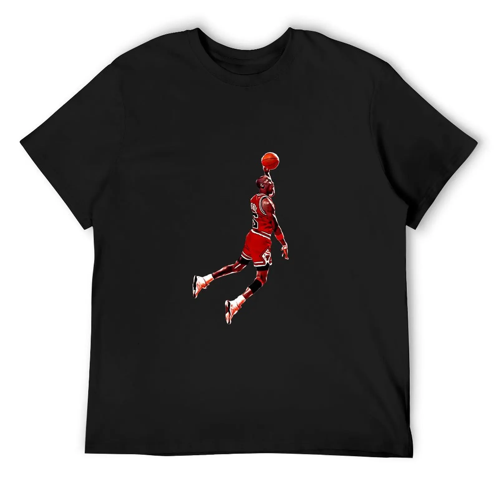 Классическая футболка Jumpman 1987, историческая Dunk, мешковатые рубашки, винтажные футболки с рисунком, простые мужские рубашки для тренировок