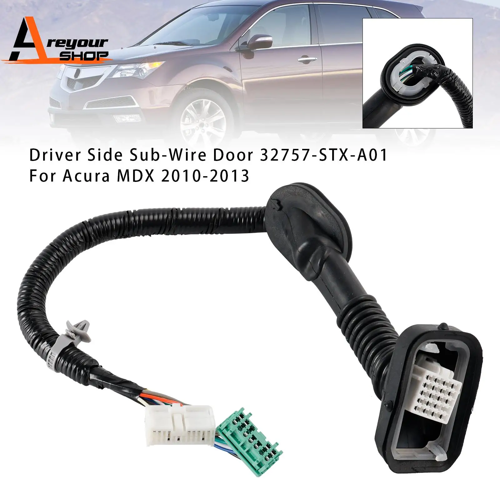 Дверь со стороны водителя 32757-STX-A01 для Acura MDX 2010 2011 2012 2013