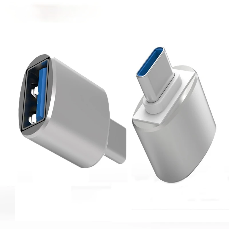 Мини-адаптер для зарядки, адаптер USB 3,0, конвертер USB в Type C, передача OTG для телефона, кабель для Samsung, Xiaomi, huawei, OnePlus