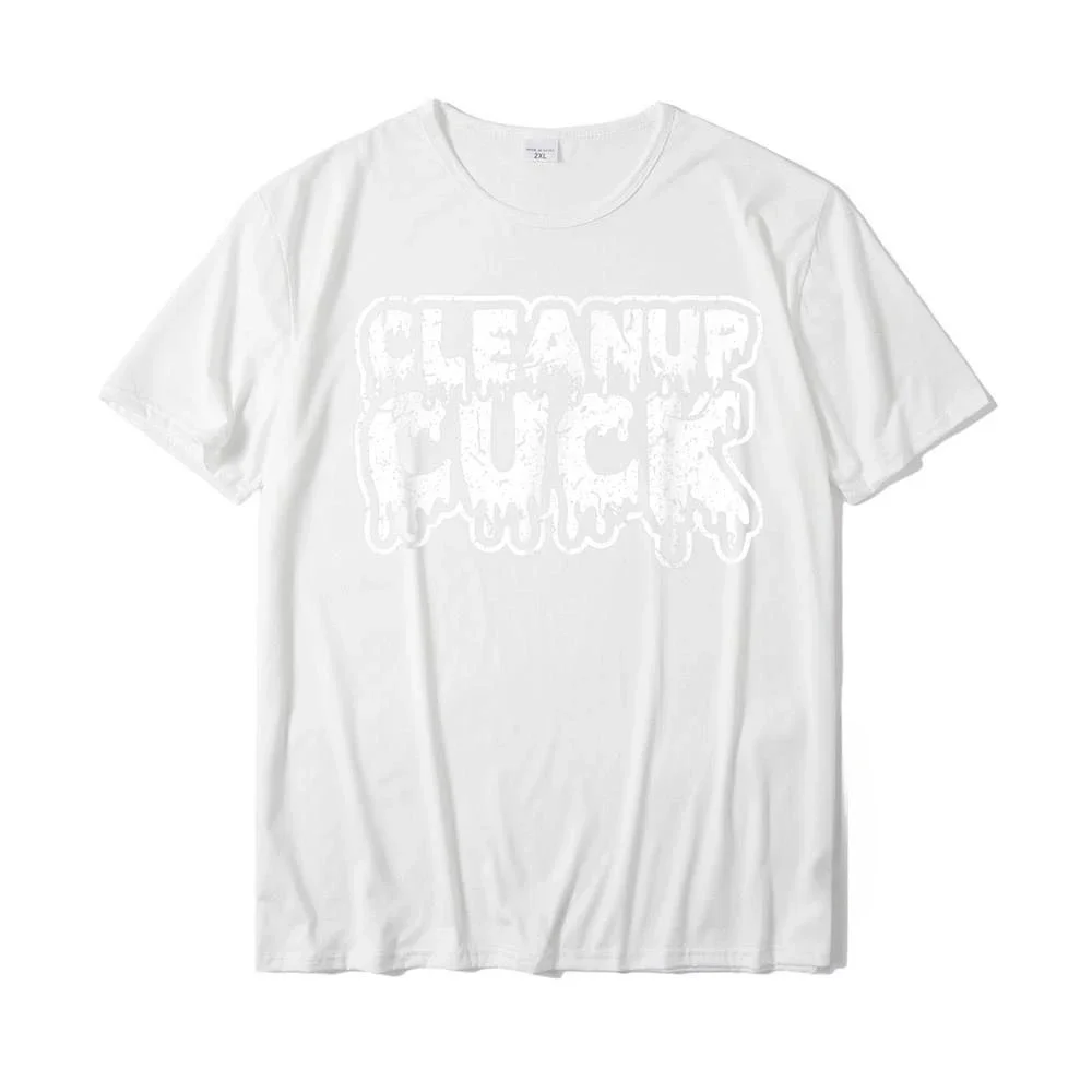 Мужские топы Geek, рубашка, дизайнерская футболка нового дизайна LE Cleanup Cuck, курчавая футболка Creampie Submissive Cuckold для мальчиков, Фетиш-футболка, летние топы (art.: 3920c82b3fb94) - 3920c82b3fb94