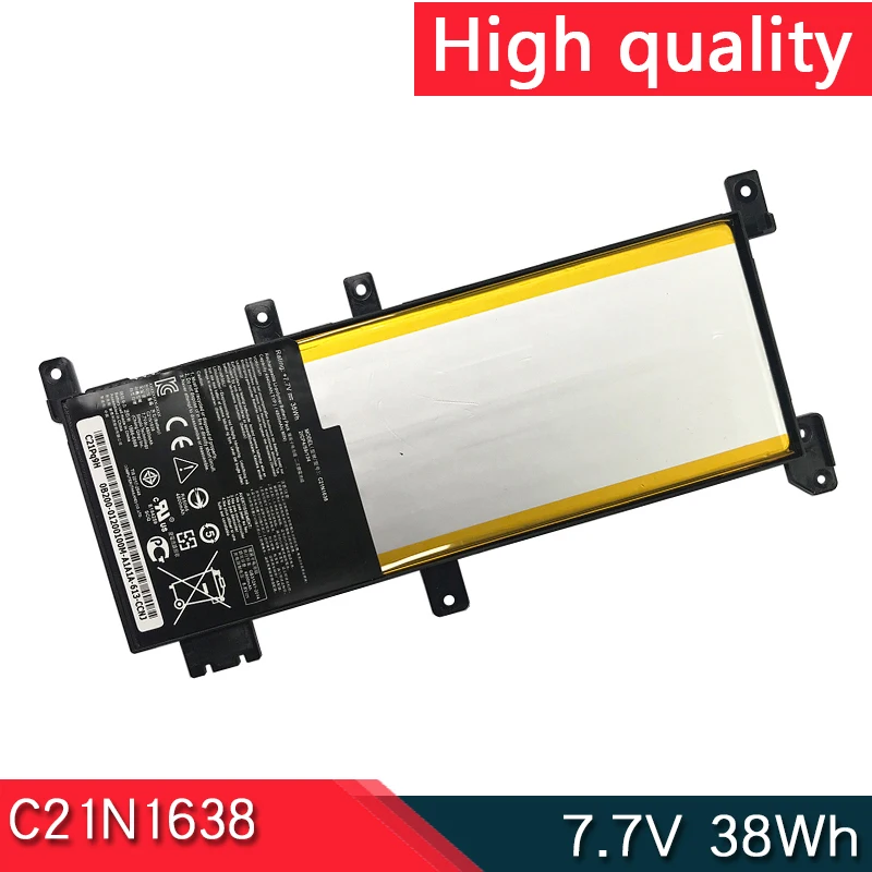 НОВЫЙ аккумулятор C21N1638 7,7 В 38 Втч для ASUS VivoBook 14 X442UR X442UQ X442UN F442U F442UR A480U X442UA X442U X442UF FA023T FA100R