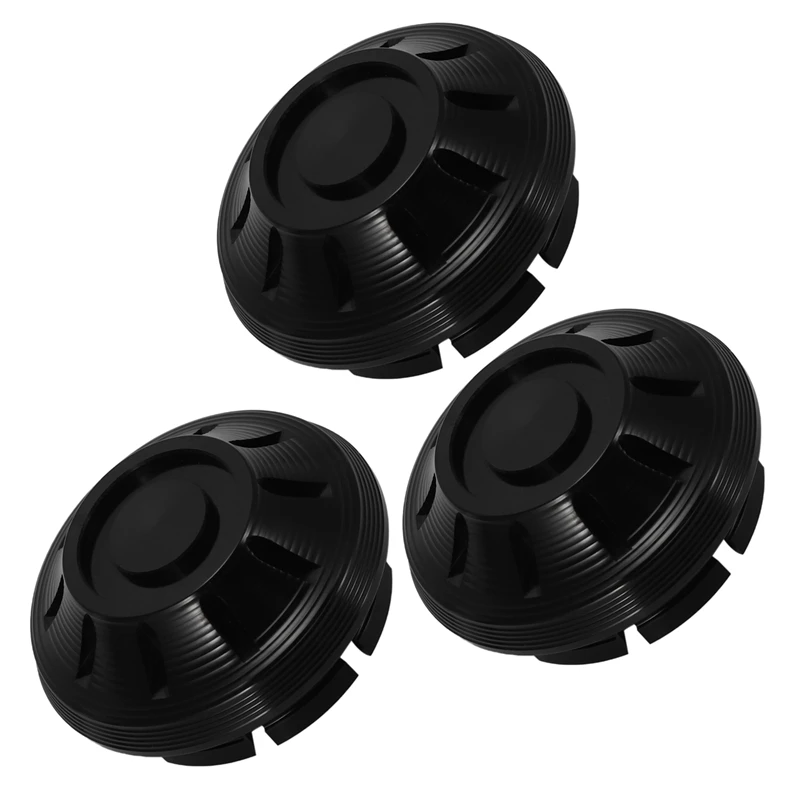 3X мотоциклетные колпачки, боковые колпачки колеса, CNC, алюминий для Vespa GTS GTV Sprint Primavera LX S 150 250 300 (черный)