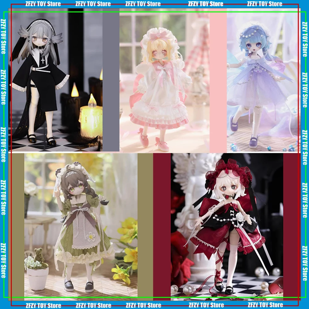 Creaters'S Essence Meki 1/12 Mjd Blind Box Joint Подвижная кукла 18 см Аниме Фигурка Модная слепая коробка Игрушки Коллекционные куклы
