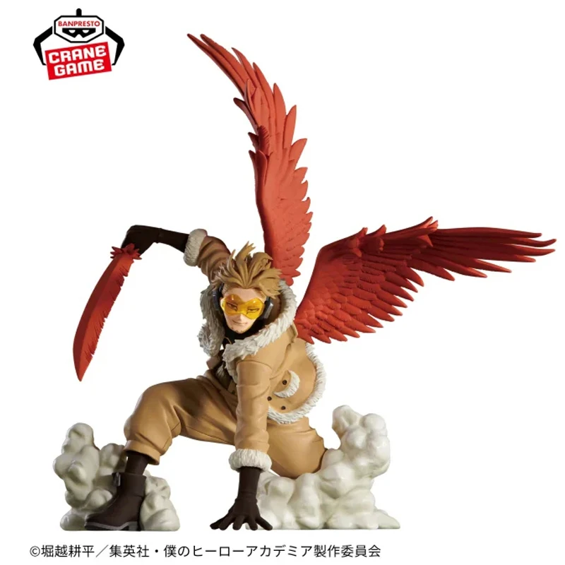 В наличии оригинальная фигурка BANDAI NAMCO Banpresto My Hero Academia Amazing Heroes Plus Hawks 2, ПВХ фигурка, модель, коллекционная фигурка, игрушки