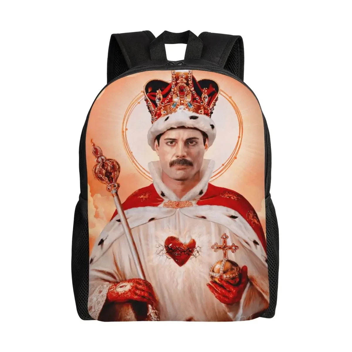 Рюкзак для ноутбука Freddie Mercury на заказ, мужской и женский повседневный рюкзак для школьников, сумки