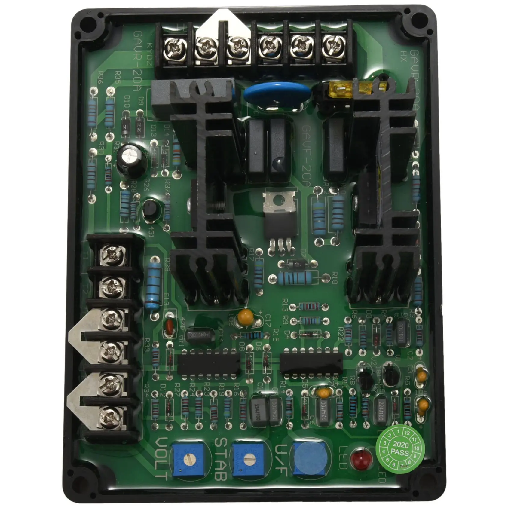 Фото НОВЫЙ Gavr-20A Av Универсальный бесщеточный модуль автоматического регулятора напряжения Avr Генератор 220/400 В переменного тока Защита от подавления №4