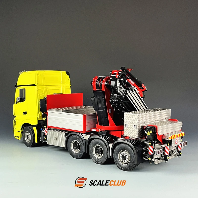 Фото SCALECLUB 1/14 Actrocs 8x8 цельнометаллическое шасси F1650 модель кранового грузовика игрушка №2