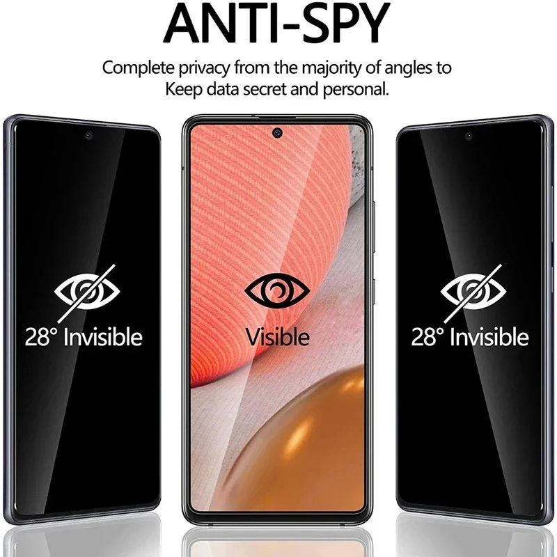 Фото Защитная пленка для экрана для Oppo Reno 5 Lite, противошпионское закаленное стекло для Oppo Reno 4 5 lite 8Z 7Z 6Z Z5 8 7 6 (5G) 5F 8Z 8T №2