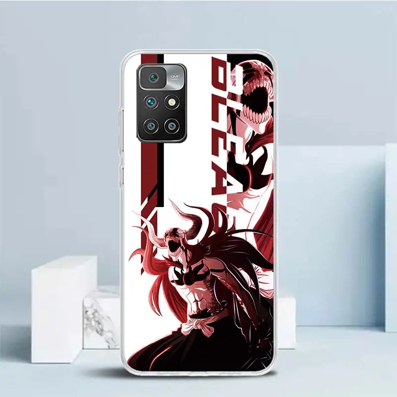 Фото Аниме отбеливатель Ichigo Kenpachi мягкий чехол для Redmi 12 12C 10 10A 10C 9 9A 9C 9T с рисунком чехол для телефона 8 8A 7 7A K20 6 Pro 6A S2 K40 Pa №3