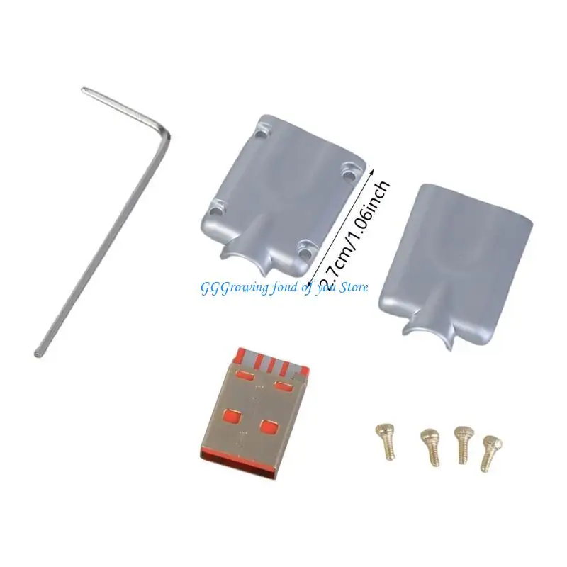 H9EB Золотой покрытый USB 2.0 Connector Gold Slug Wearding Fast Cable (art.: 3920d01b7ea75) - 3920d01b7ea75
