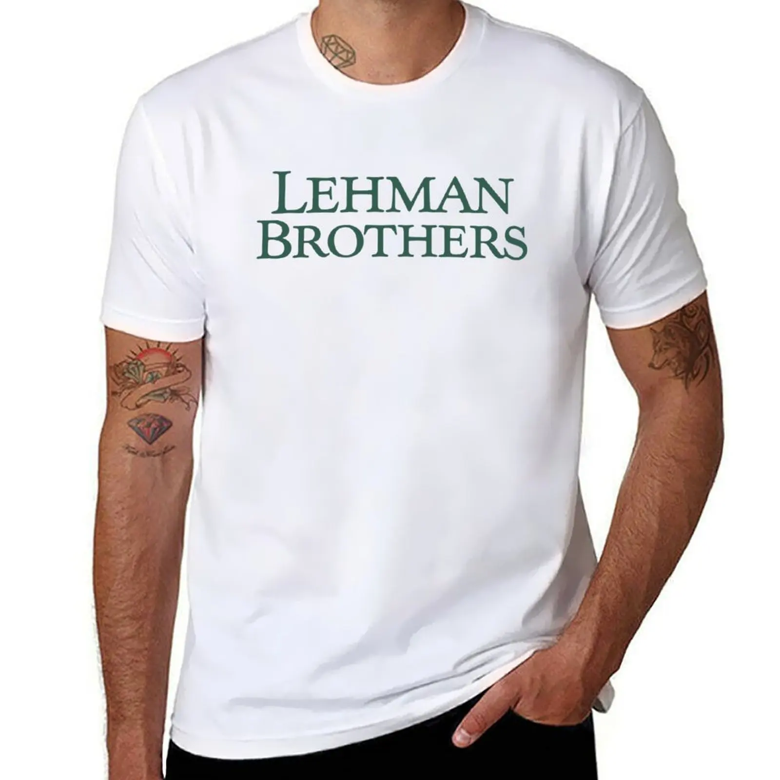 Футболка Lehman Brothers g мужские футболки для мужчин футболки для мужчин комплект хлопковая футболка
