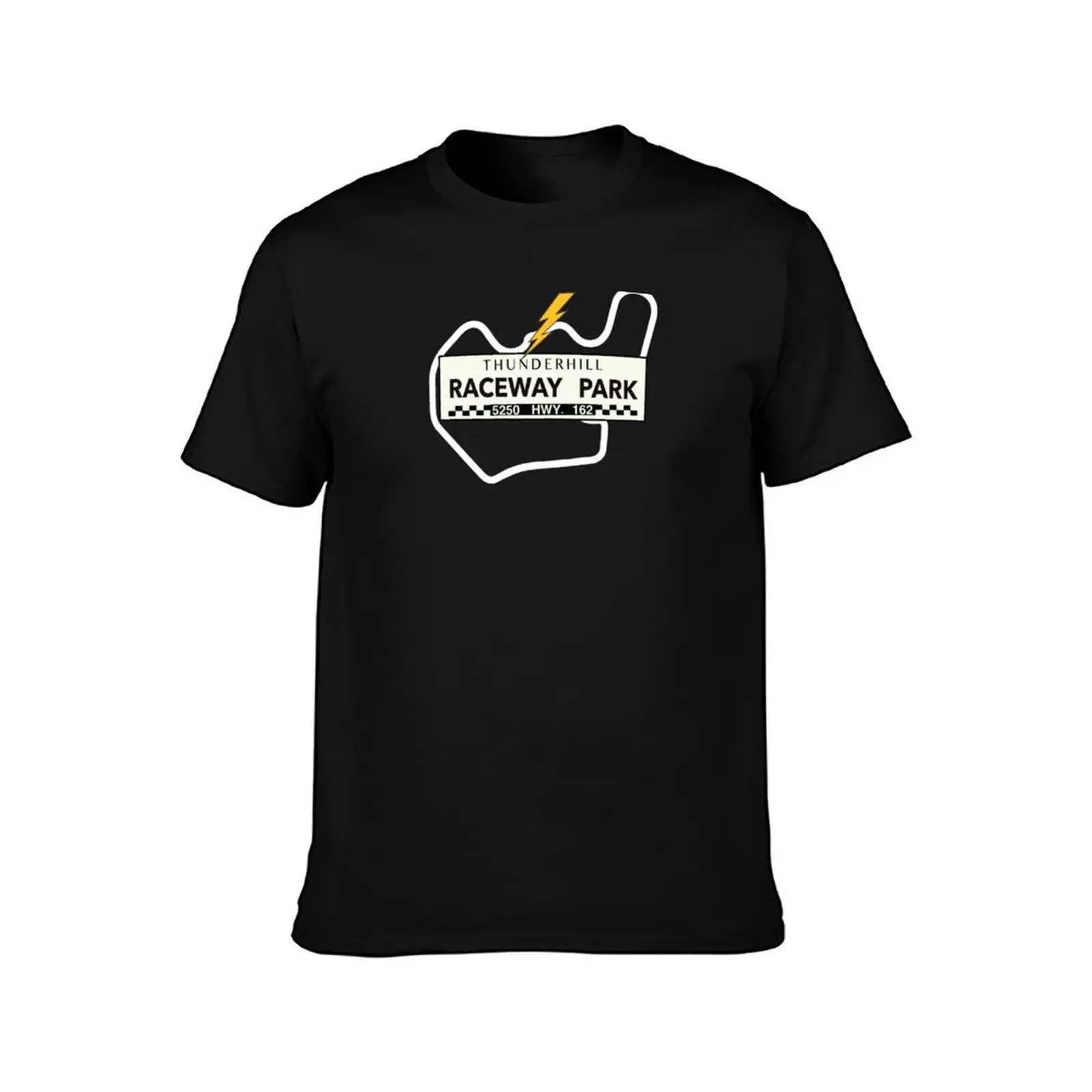 Фото Футболка Thunderhill Raceway Design от MotorManiac, милая одежда в стиле аниме, футболки, мужская футболка, мужская футболка №2