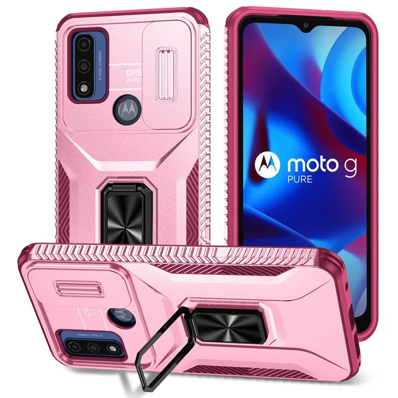 Чехол-держатель в стиле милитари для Motorola Moto G Play 2023 G Power 2022, сверхмощный чехол для объектива камеры