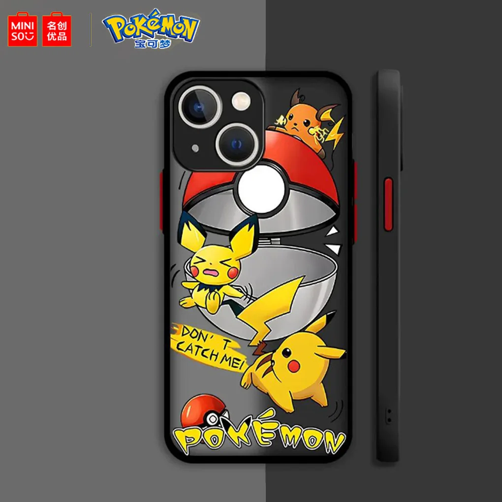 Miniso X Pokemon Psyduck  Phone Case For Samsung Galaxy A91 A72 A71 A70 A55 A54 A52 A51 A50 A34 A14 A73 A53 A33 A25 A23 A13