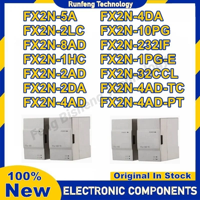 FX2N-5A FX2N-2LC FX2N-8AD FX2N-1HC FX2N-2AD FX2N-2DA FX2N-4AD FX2N-4DA FX2N-10PG FX2N-232IF FX2N-1PG-E FX2N-32CCL FX2N-4AD-TC PT Электротовары