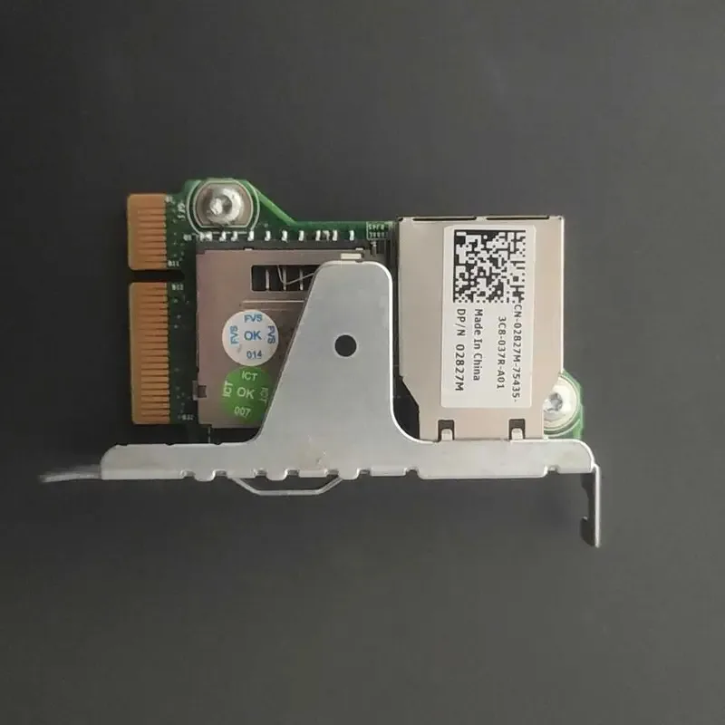 Оригинальный 02827M 081RK6 для Dell R420 R320 T420 T320 R520 iDRAC Express с удаленным доступом PowerEdge, 100% тестирование