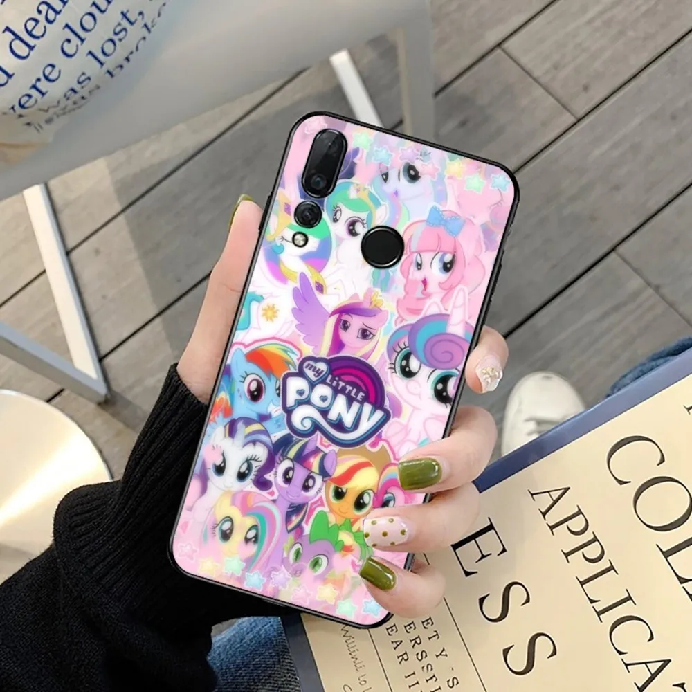Фото Чехол для телефона с милым пони Cartoon L-Little Unicorns для Huawei Y9 6 7 5 Prime Enjoy 7s 7 8 plus 7a 9e 9plus 8E Lite Psmart Shell №2