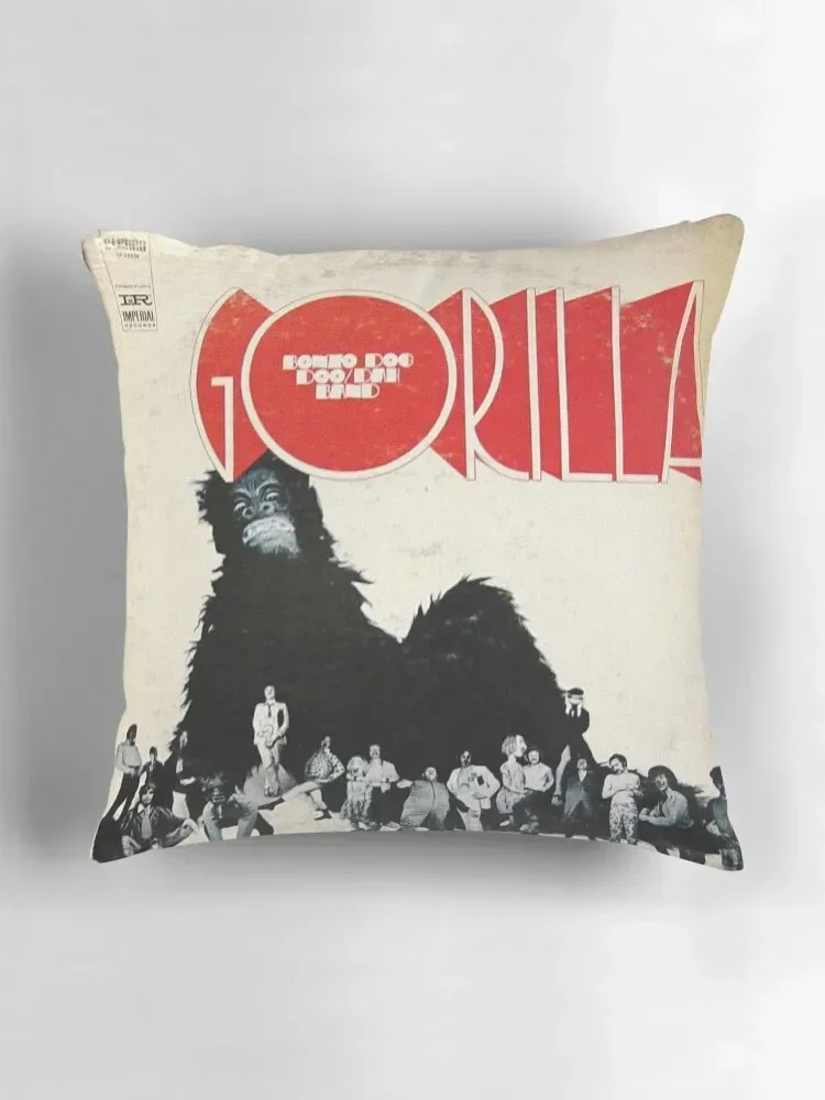 Фото Пледная подушка Bonzo Dog Doo Dah Band Gorilla, диванные подушки, чехлы, рождественские украшения для дома, 2025, наволочка, подушка №3