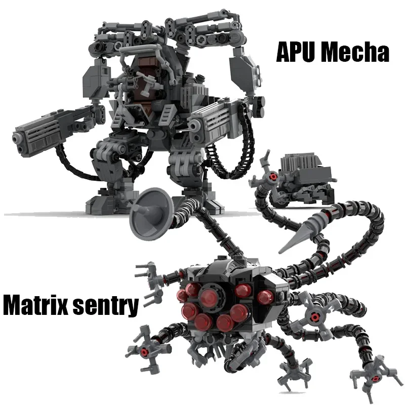 MOC-137552 Matrix APU механический робот, набор строительных блоков, бронированный персонал, устройство, детские игрушки, подарки