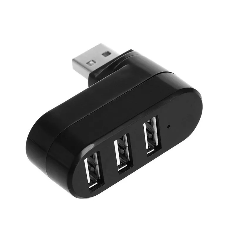 Поворотный USB-концентратор, разветвитель, 3-портовый мини-концентратор, 3-портовый 2,0, док-станция для ноутбука, аксессуары для ноутбука, док-концентратор ThinkPad, USB C, ноутбуки