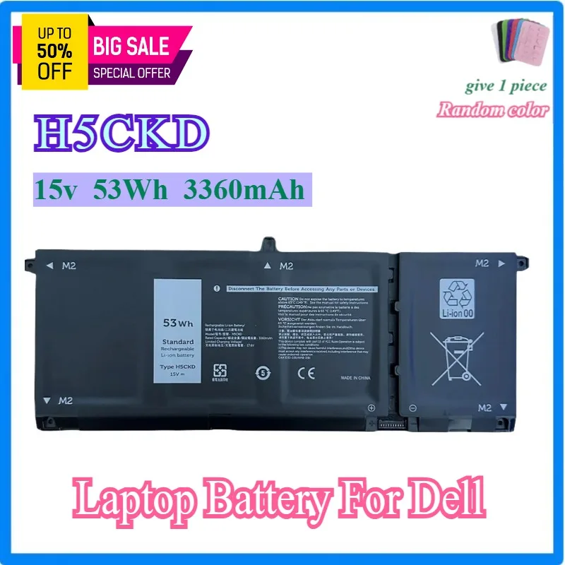 H5CKD аккумулятор для ноутбука Dell Latitude 3410 3510 для Dell Vostro 14 5402 5501 5502 для Dell Inspiron 5300 5401