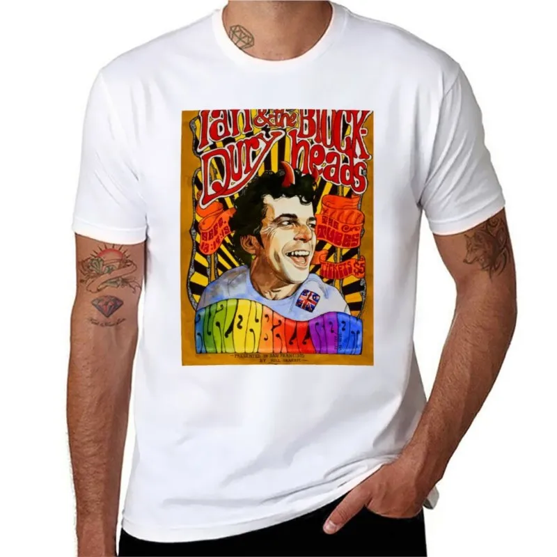Футболка Ian Dury at the Avalon, толстовка, футболки для спортивных фанатов, большие и высокие футболки для мужчин